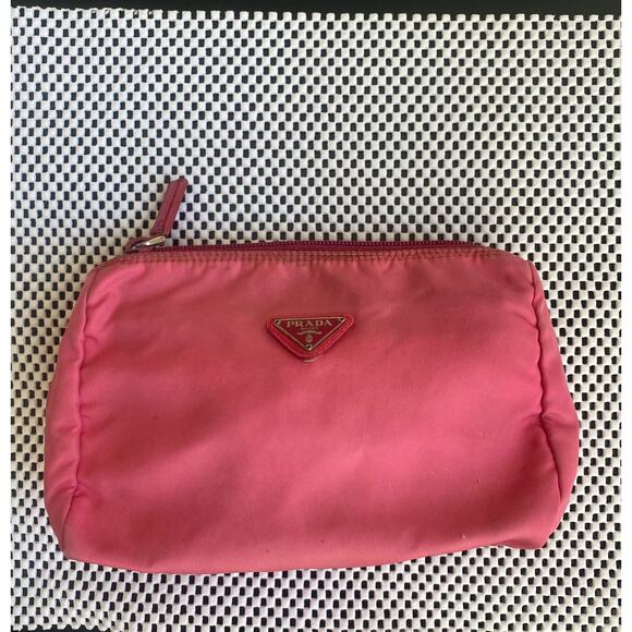 Pink Prada Nylon Pouch - Picture 7 of 8